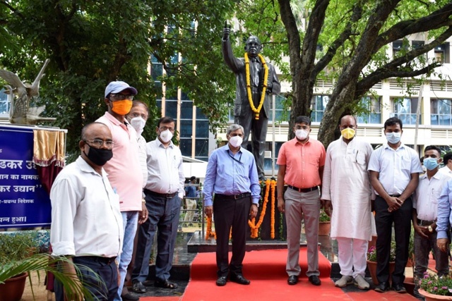 Inauguration of Dr Baba Saheb Ambedkar Park at CCL Headquarters