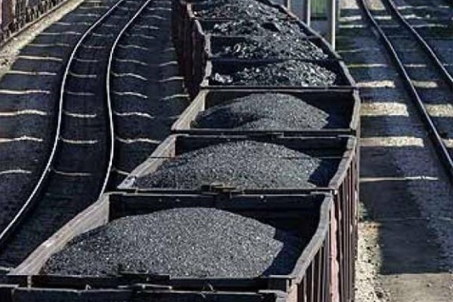 NTPC transports coal dump to railway siding amid protest