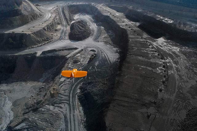Central Mine Planning and Design Institute to use a drone for coalfield survey
