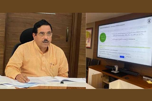 Pralhad Joshi reviews meeting on Coal India projects